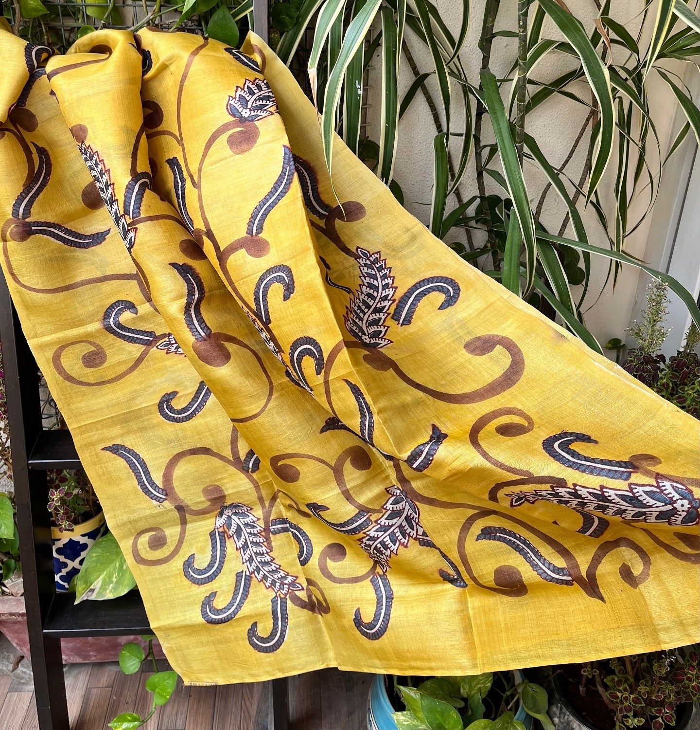 BATIK SILK DUPATTA