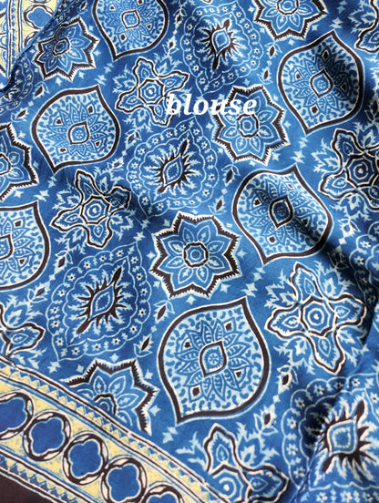 AJRAKH SILK SAREE
