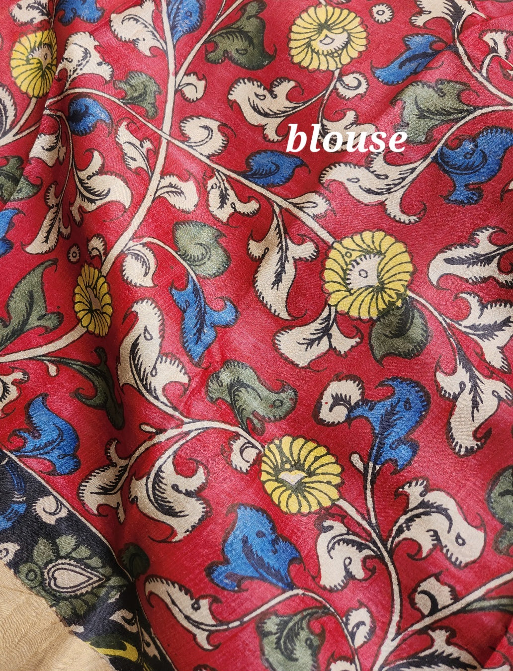 KALAMKARI SILK SAREE