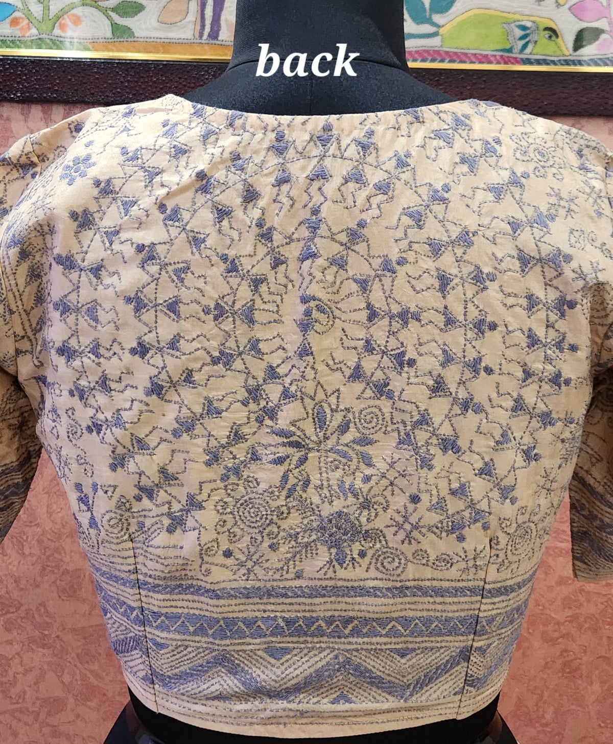 KANTHA FABRIC BLOUSE