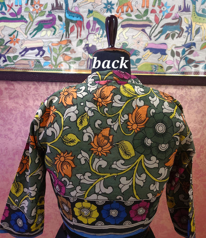 KALAMKARI FABRIC BLOUSE
