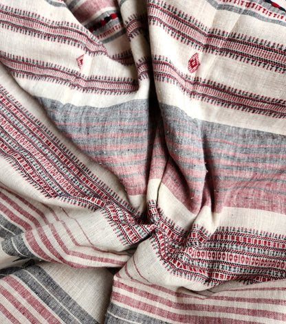 Handloom Bhujodi cotton saree officewear summer wardrobe kutch saree kutchi bharat