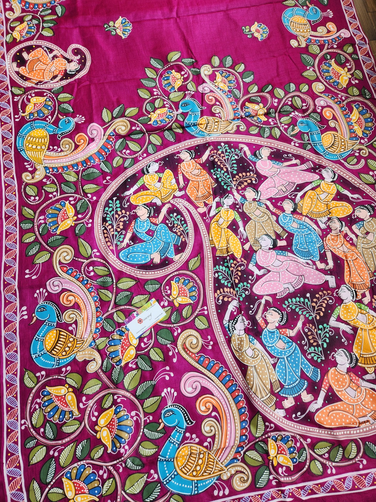PATTACHITRA HANDPAINTED SAREE