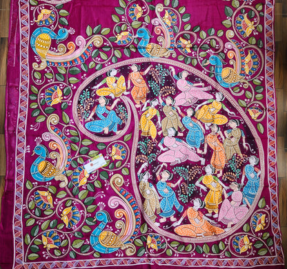 PATTACHITRA HANDPAINTED SAREE