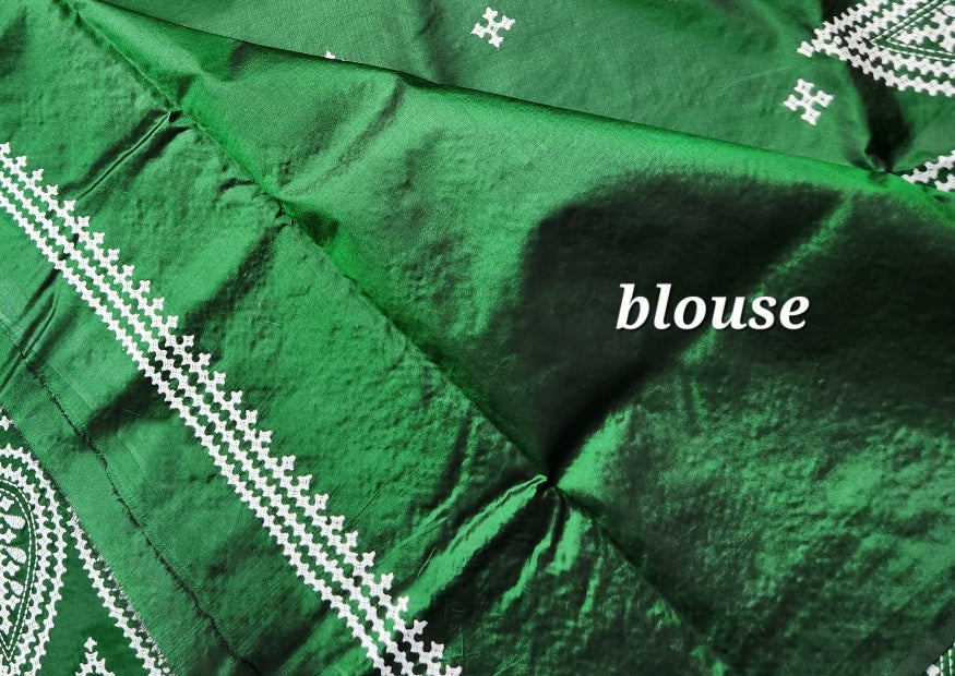 KUTCHWORK SILK SAREE