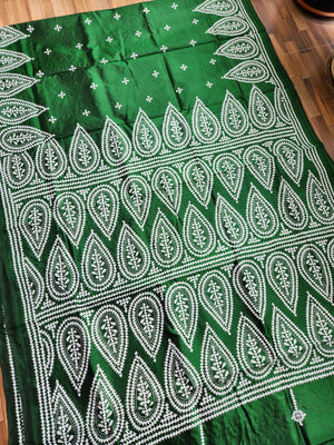KUTCHWORK SILK SAREE