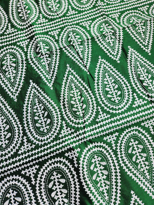 kutchworksaree sareeonline kutchworkonline kutchibharat green saree mehndi look