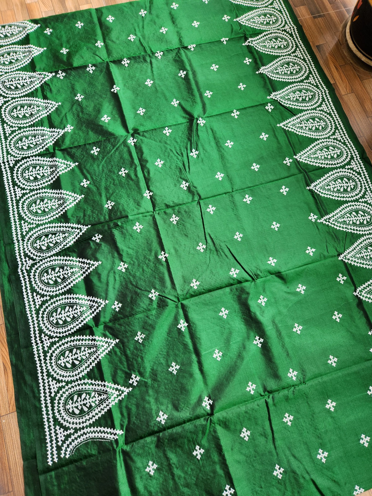 KUTCHWORK SILK SAREE
