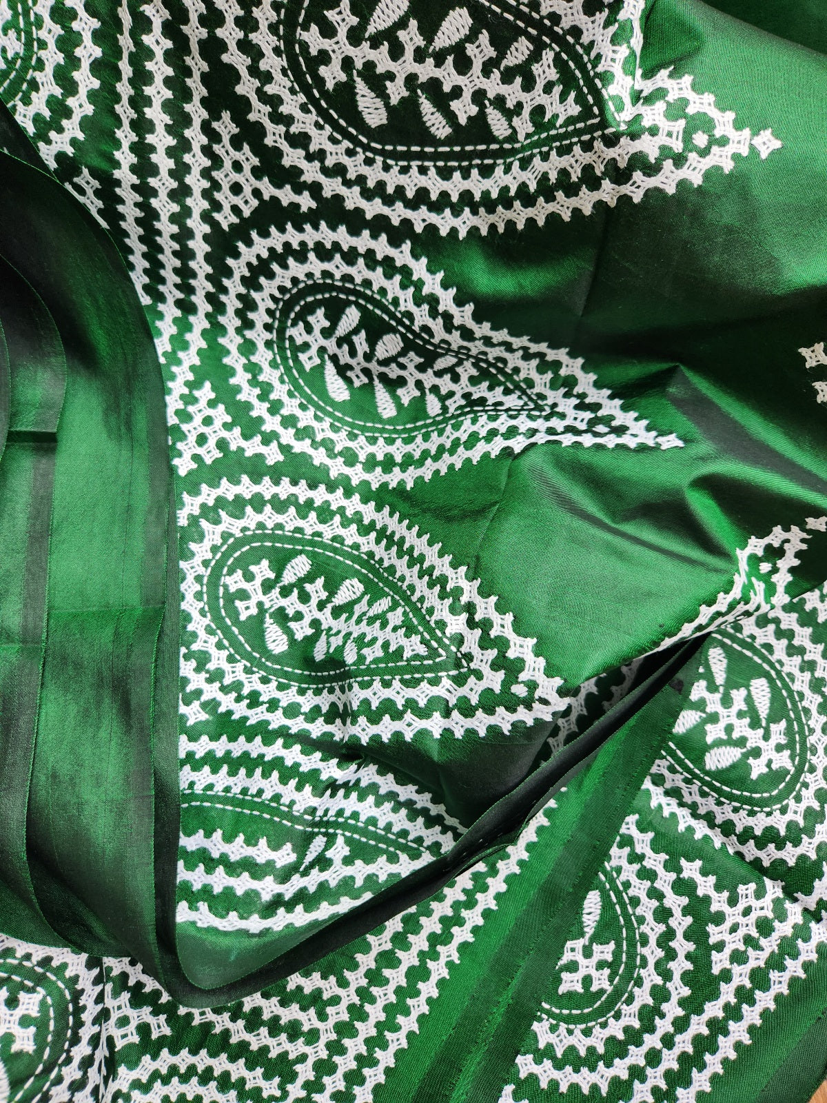 KUTCHWORK SILK SAREE