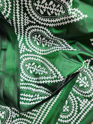 KUTCHWORK SILK SAREE