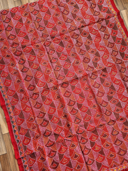 kanthadupatta kantha Red dupatta dupattas kantha dupatta