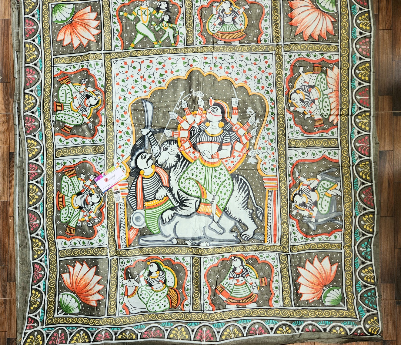PATTACHITRA HANDPAINTED SAREE