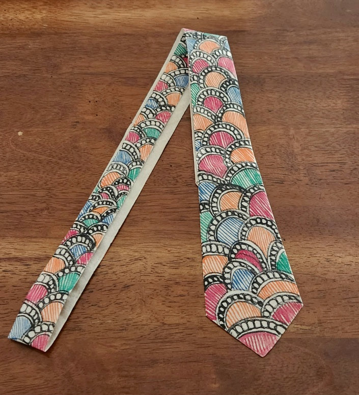 MADHUBANI HANDPAINTED TIE