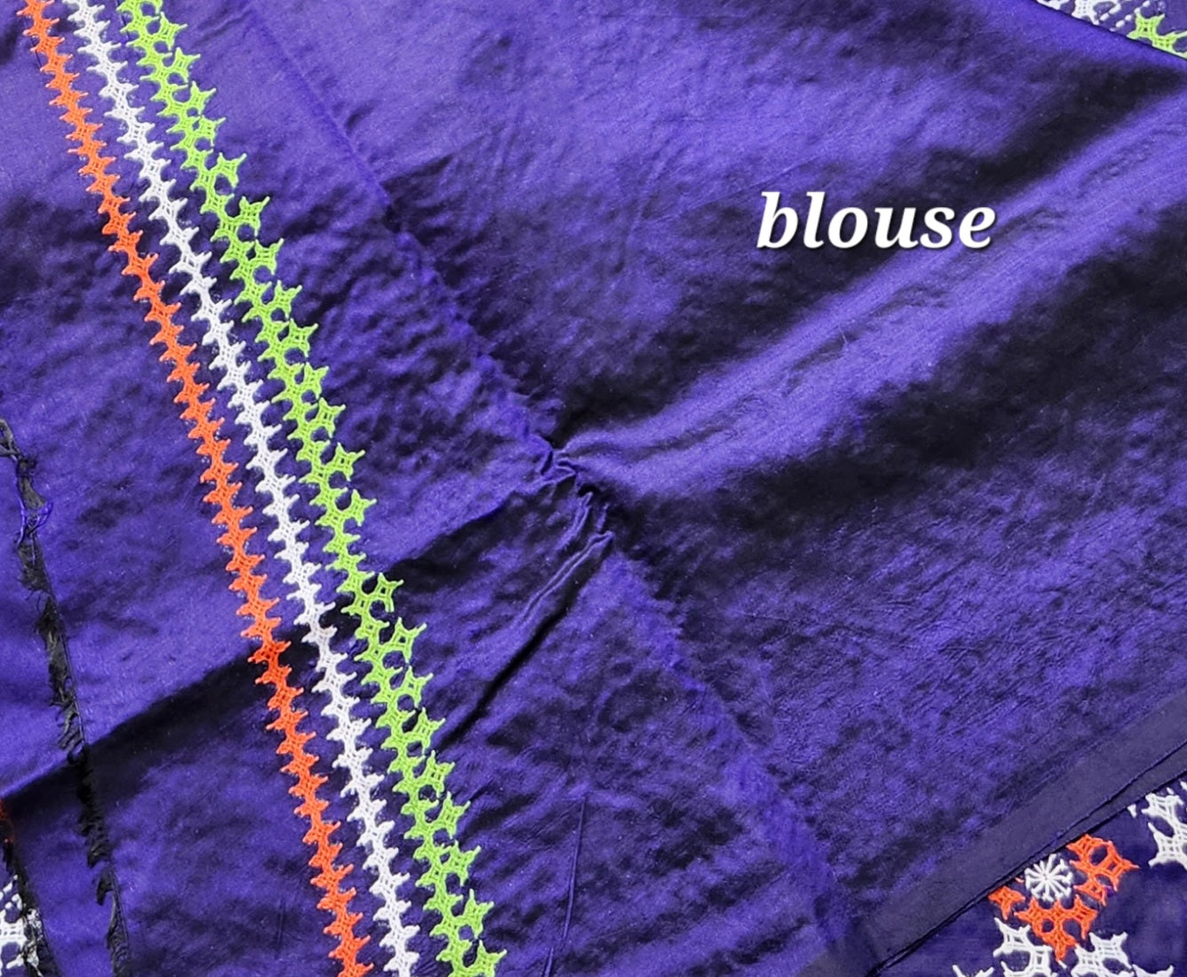 KUTCHWORK SILK SAREE