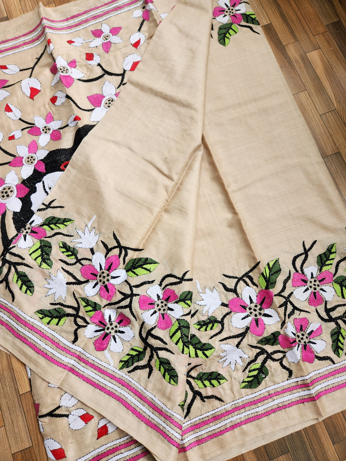 MOTHER NATURE KANTHA SAREE