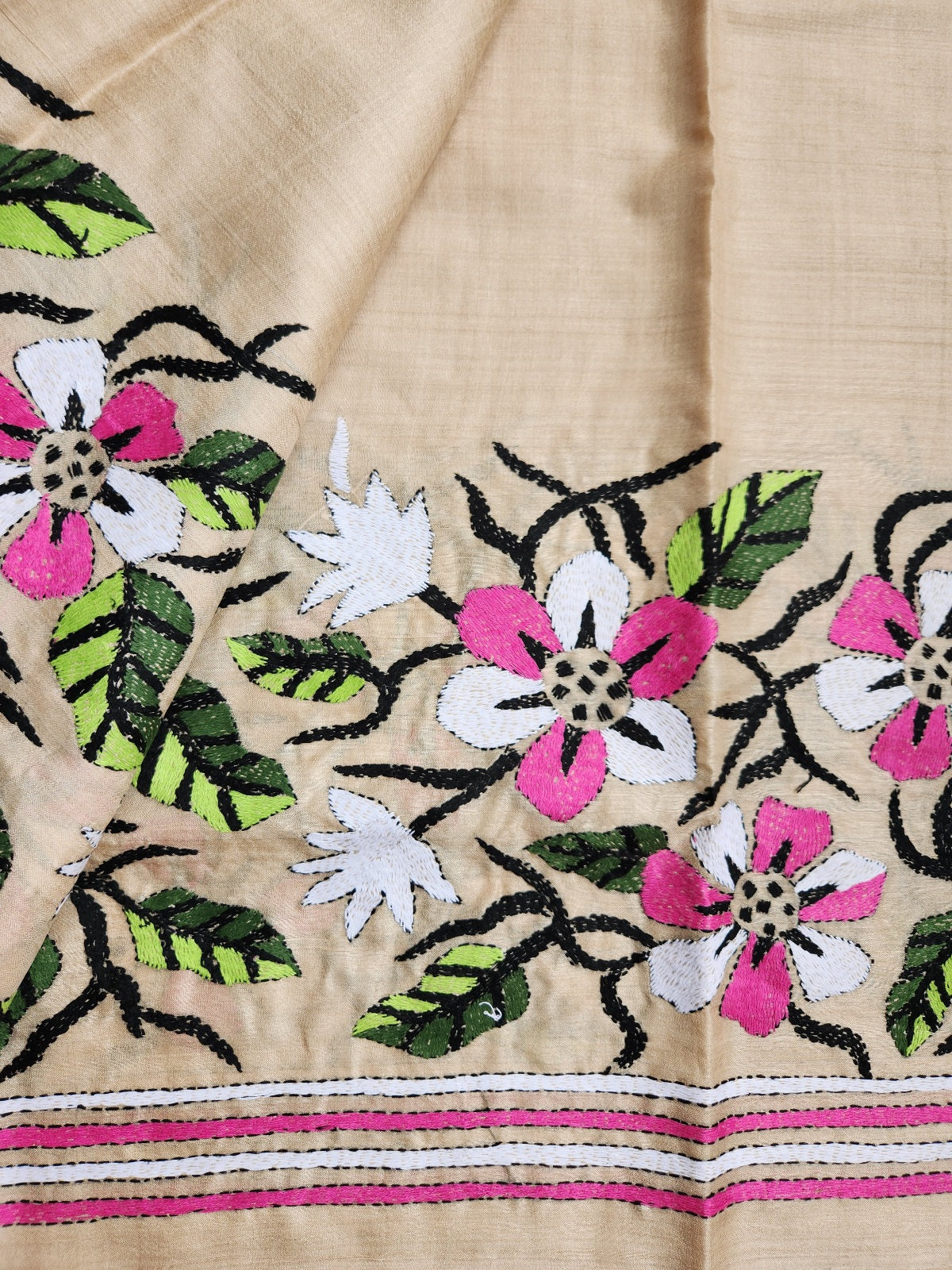 MOTHER NATURE KANTHA SAREE