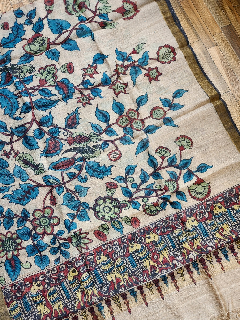 KALAMKARI SILK DUPATTA
