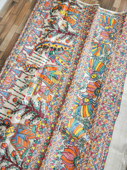 madhubani saree weddingshopping weddingsaree indianwedding weddingideas madhubanisaree