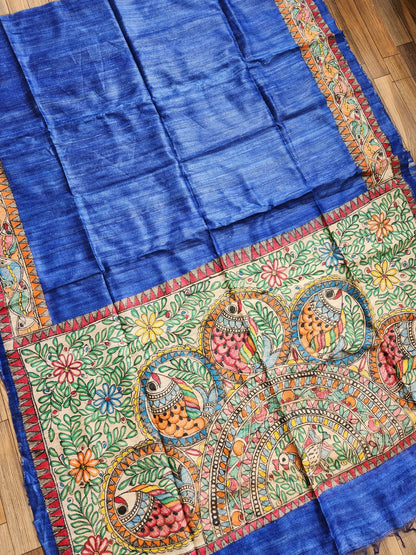 MADHUBANI DUPATTA - MATSYA