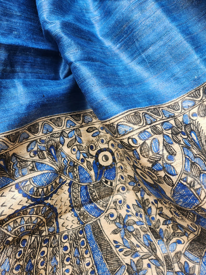 MADHUBANI DUPATTA - Mor