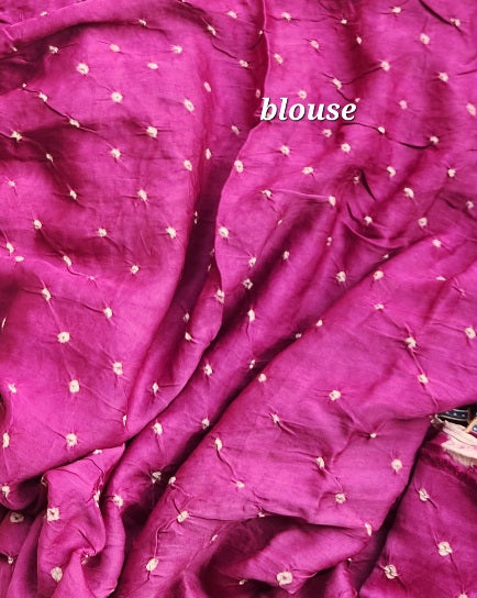 ajrakh saree indian sarees ajrakh bandhani pink saree festival shopping
