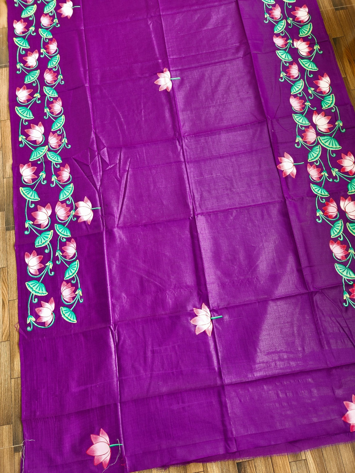 sreenathji saree pichwai saree wedding shopping sarees Purple saree
