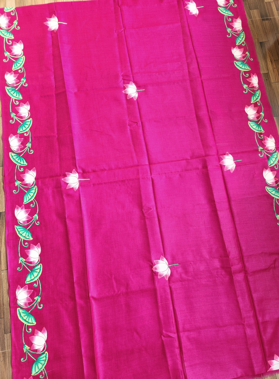 pichwai saree handpainted saree silk saree Srinathji