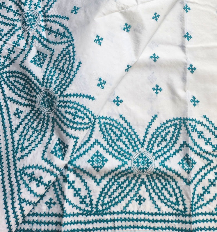 KUTCHWORK SILK SAREE