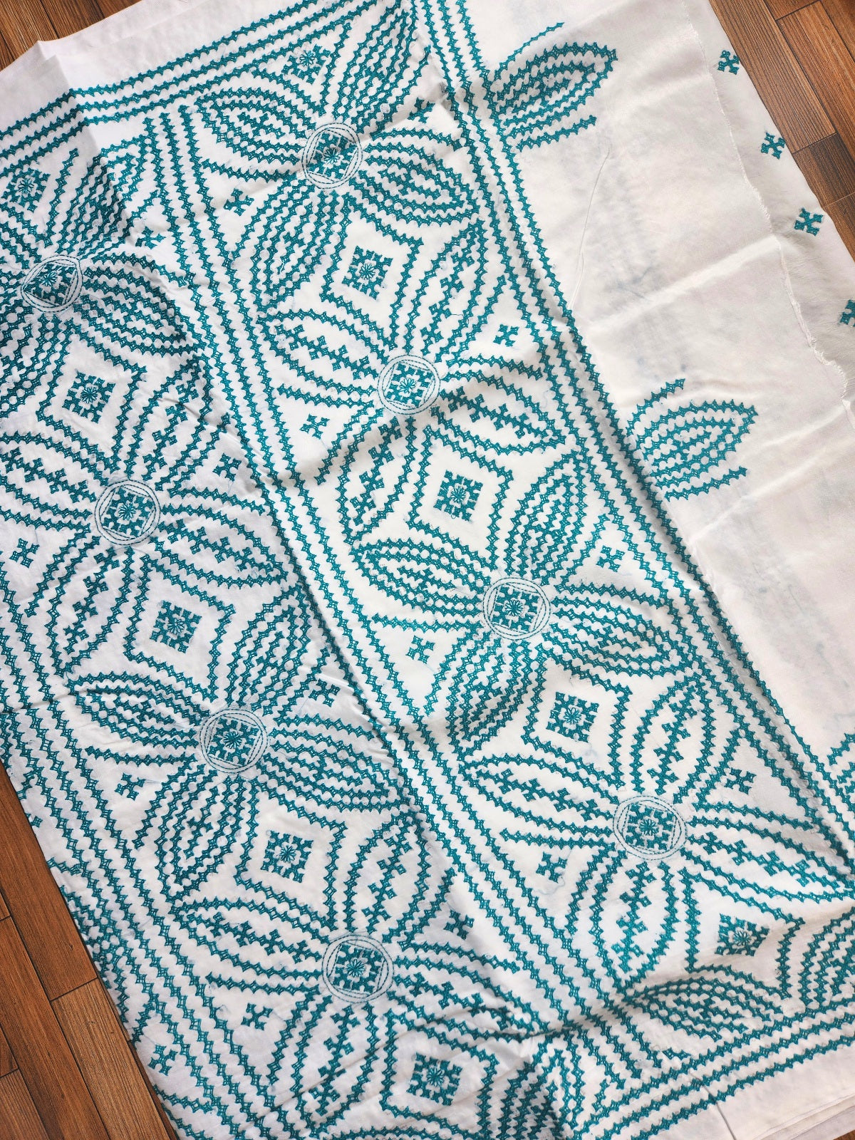 KUTCHWORK SILK SAREE