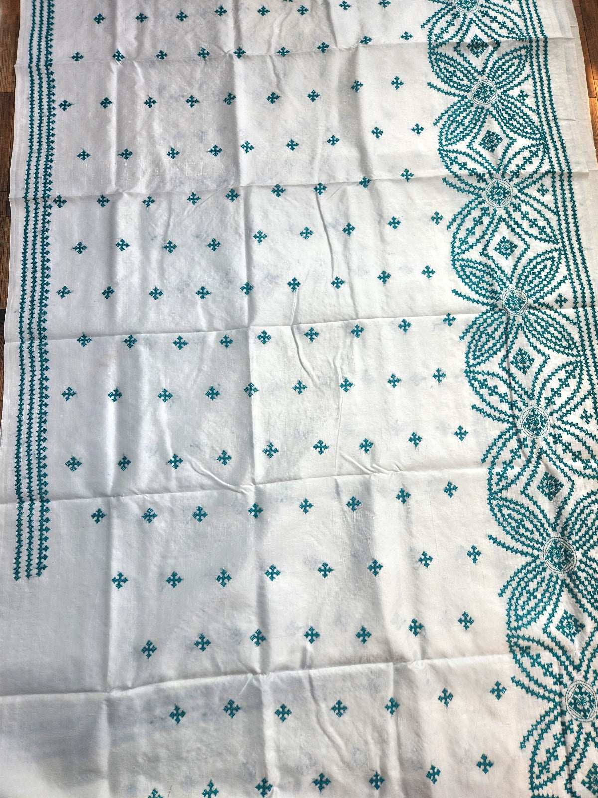 KUTCHWORK SILK SAREE