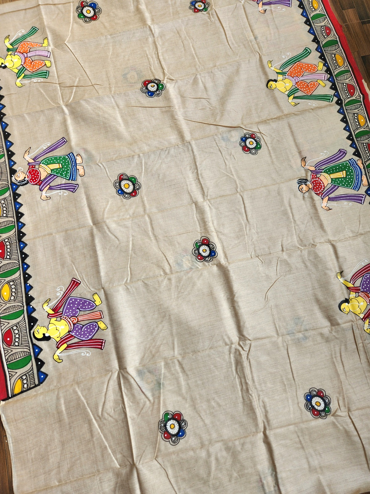 PATTACHITRA HANDPAINTED SAREE