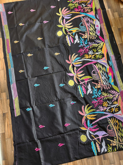 KANTHA SAREE  - NAAVIK