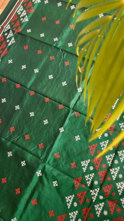 KUTCHWORK SILK SAREE