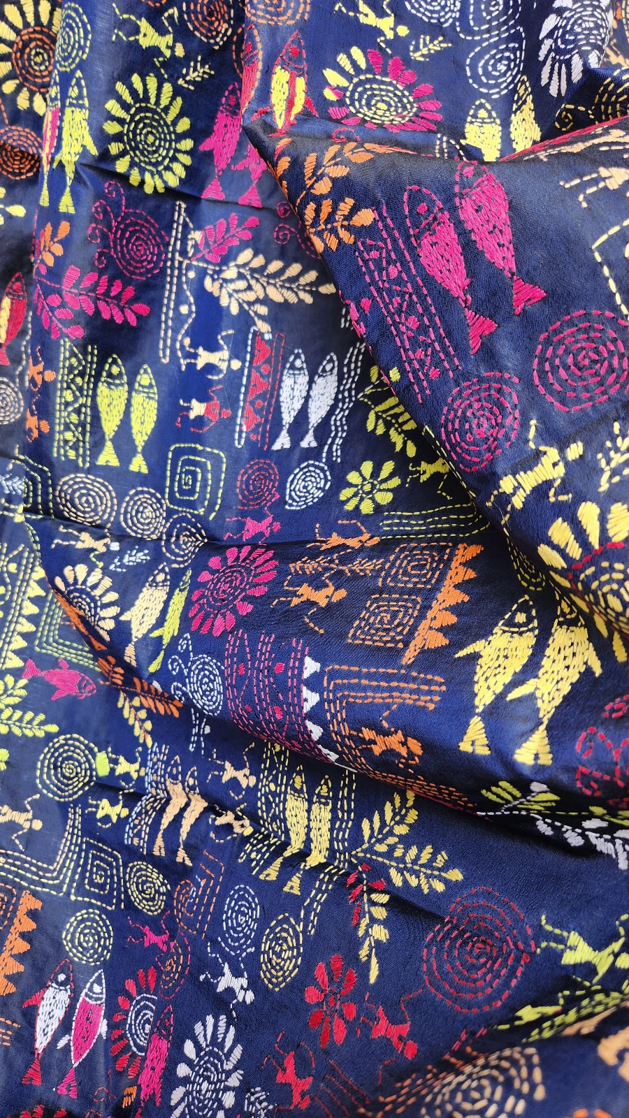 WARLI KANTHA DUPATTA