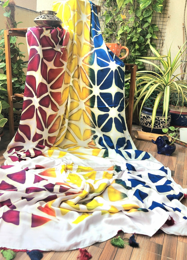 SHIBORI SAREE