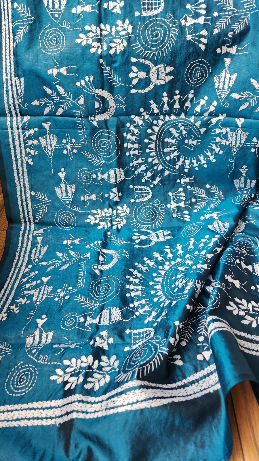 WARLI KANTHA DUPATTA