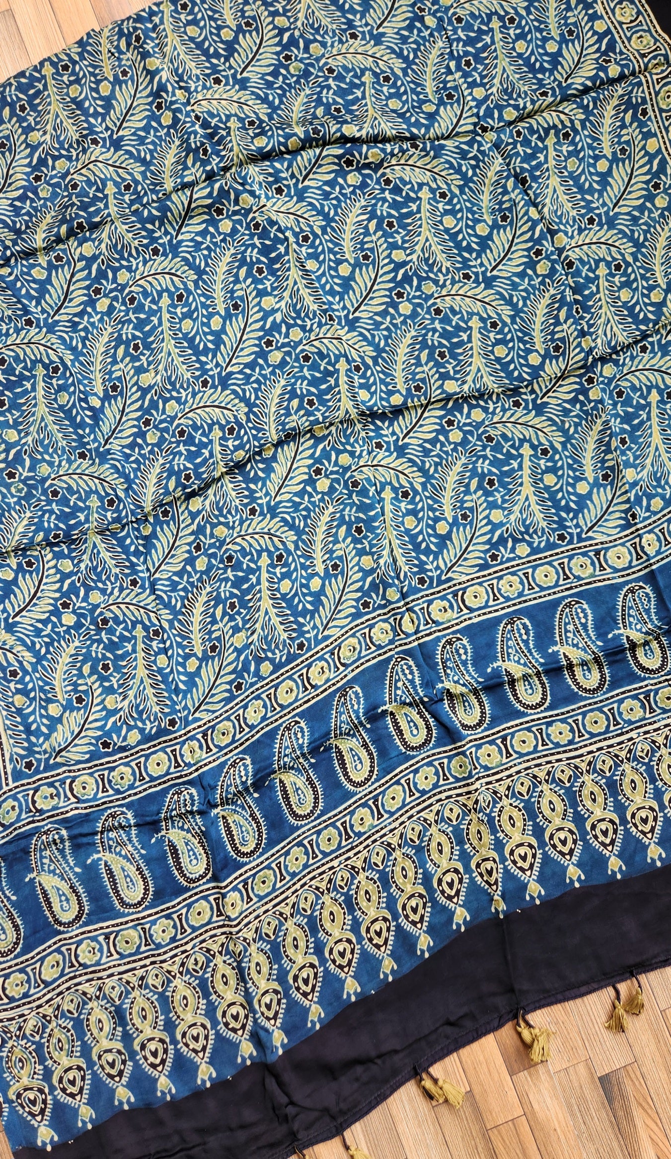 AJRAKH SILK DUPATTA