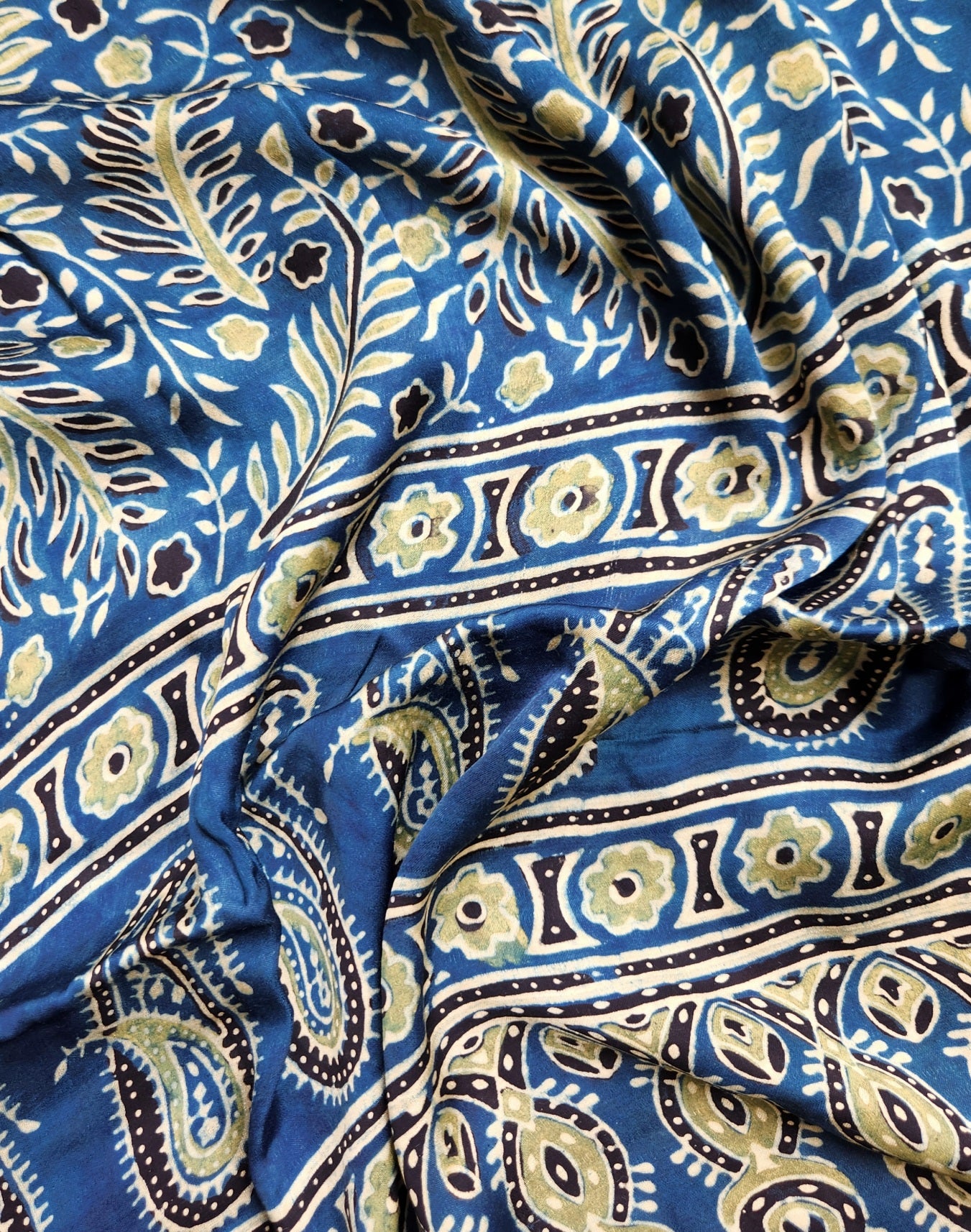 AJRAKH SILK DUPATTA