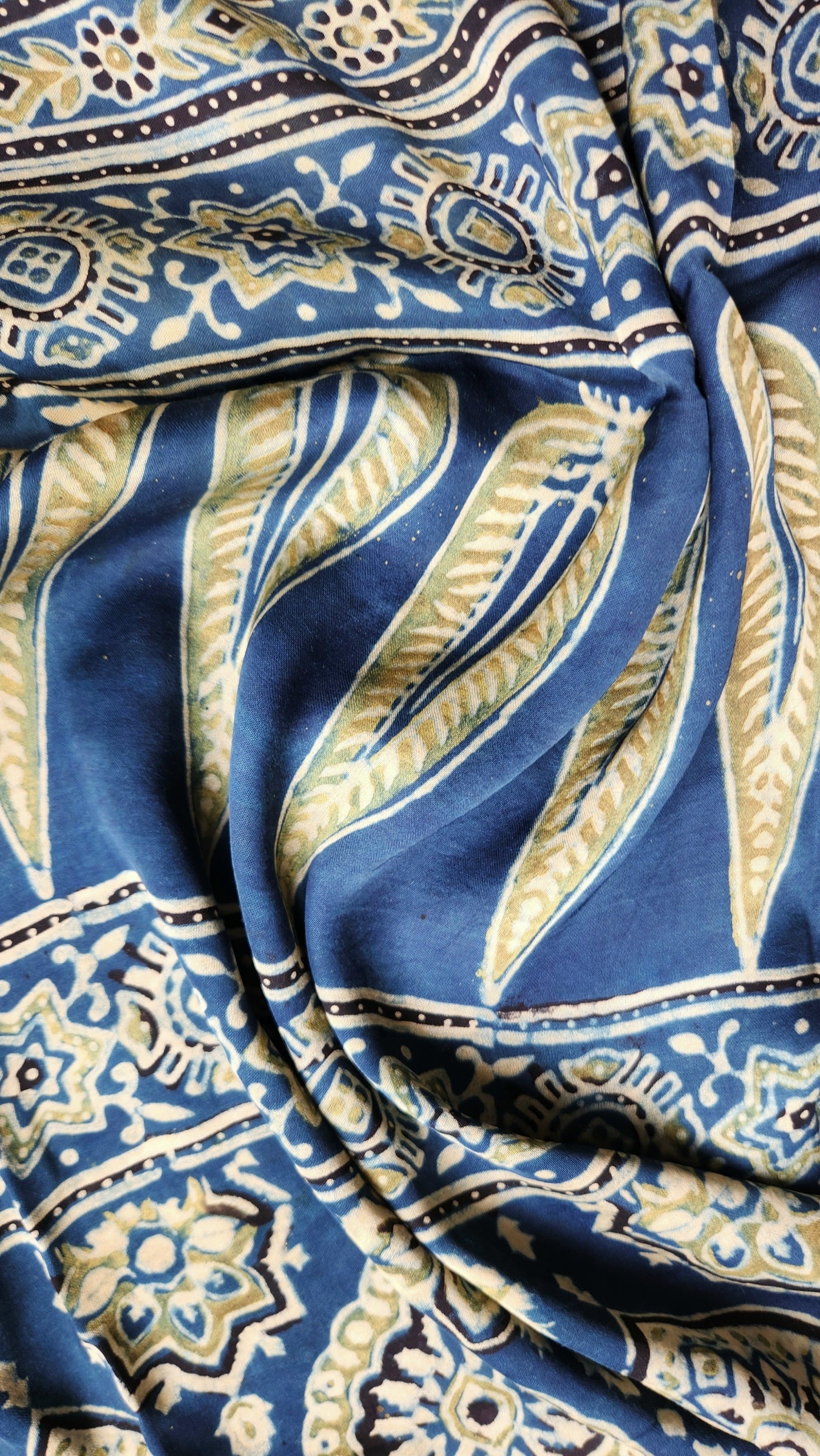AJRAKH SILK DUPATTA