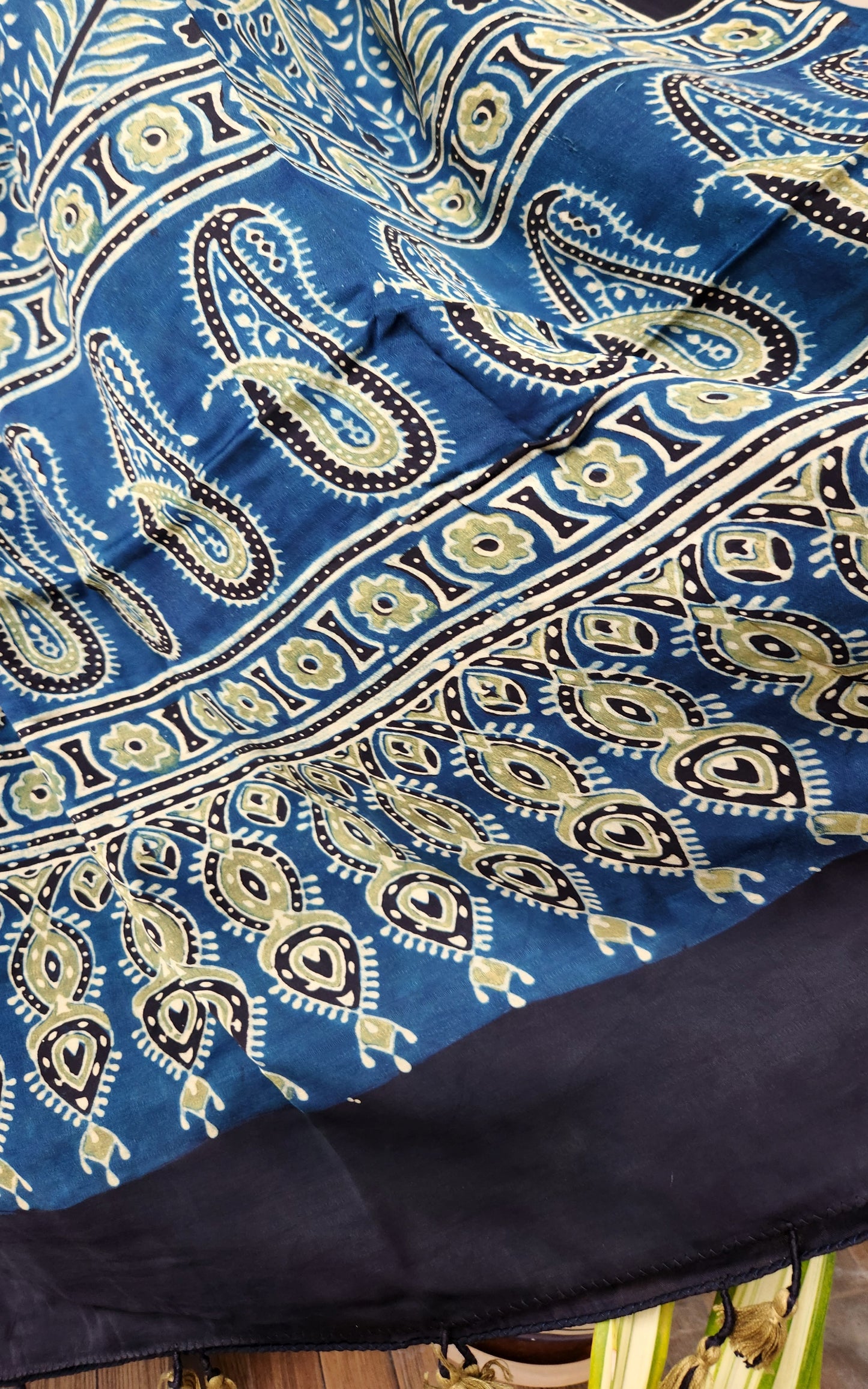 AJRAKH SILK DUPATTA
