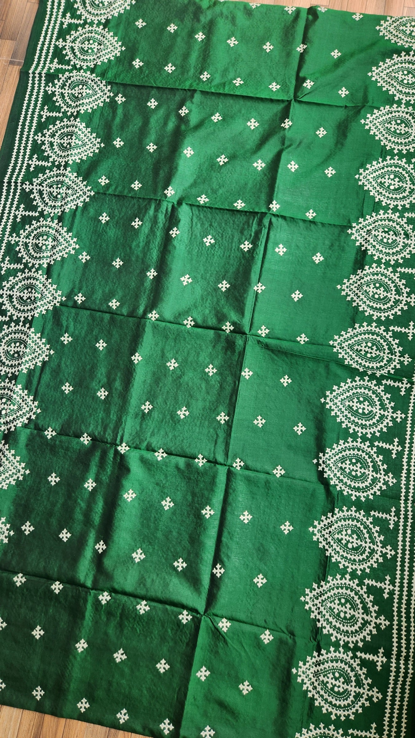 KUTCHWORK SILK SAREE