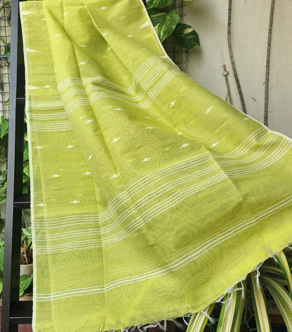 HANDLOOM JAMDANI DUPATTA