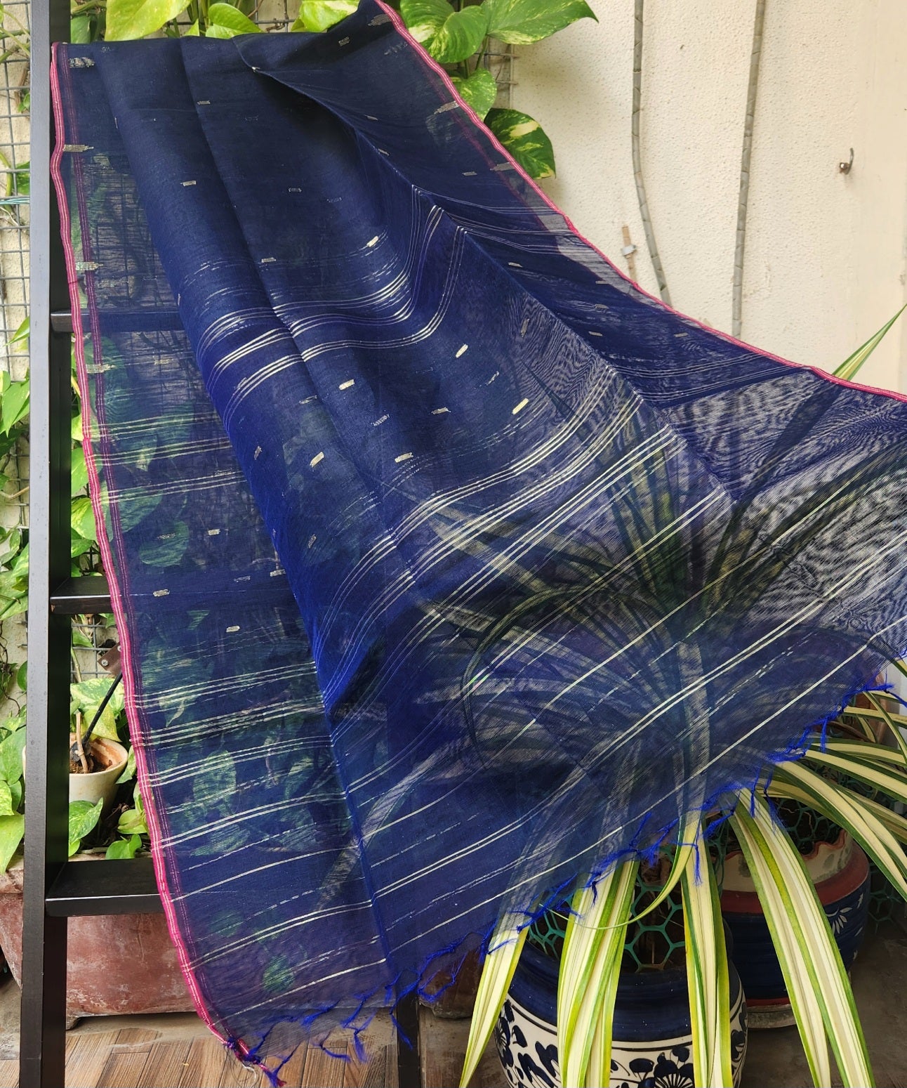 HANDLOOM JAMDANI DUPATTA
