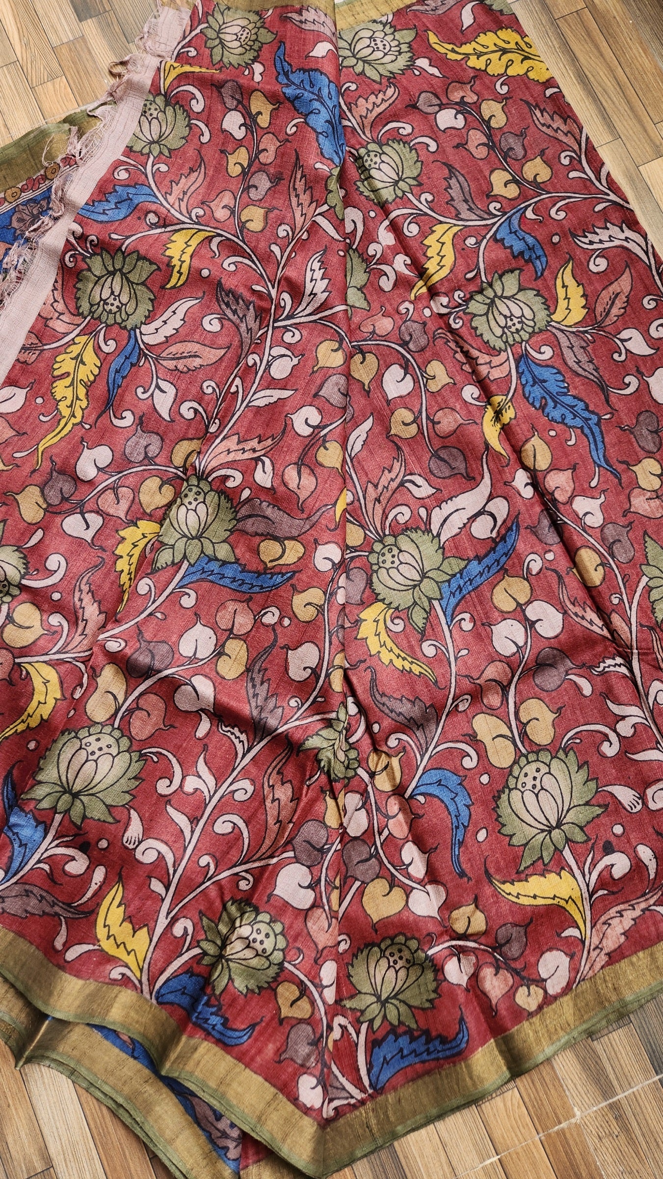 KALAMKARI SILK SAREE