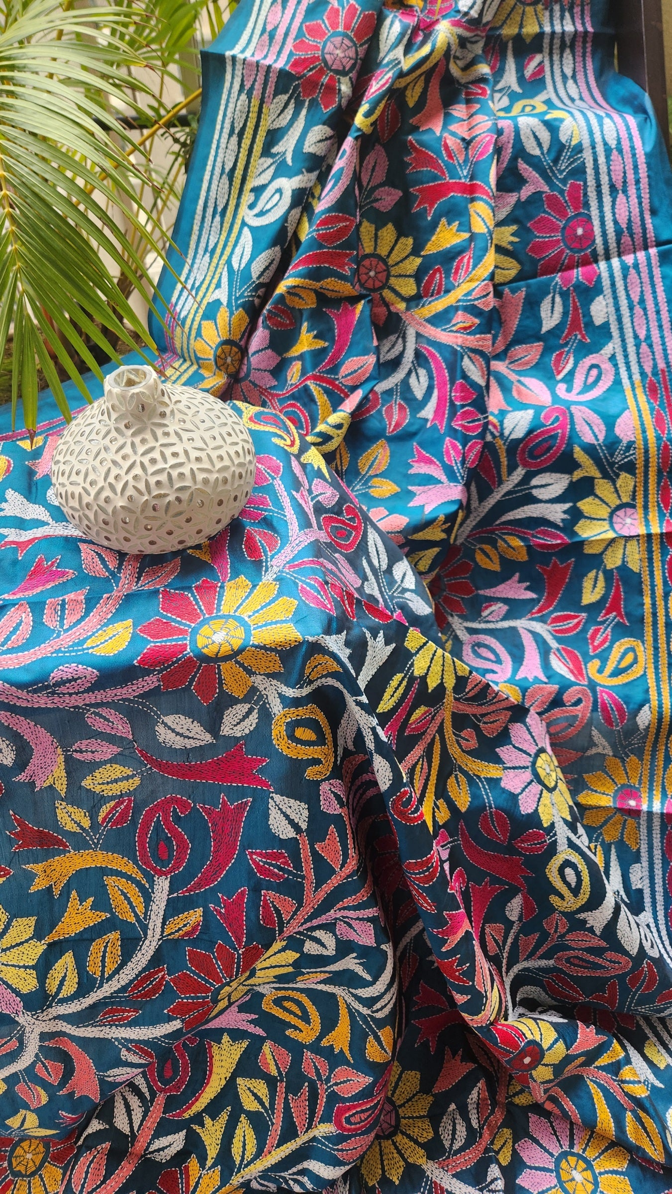 KANTHA DUPATTA - SPRING