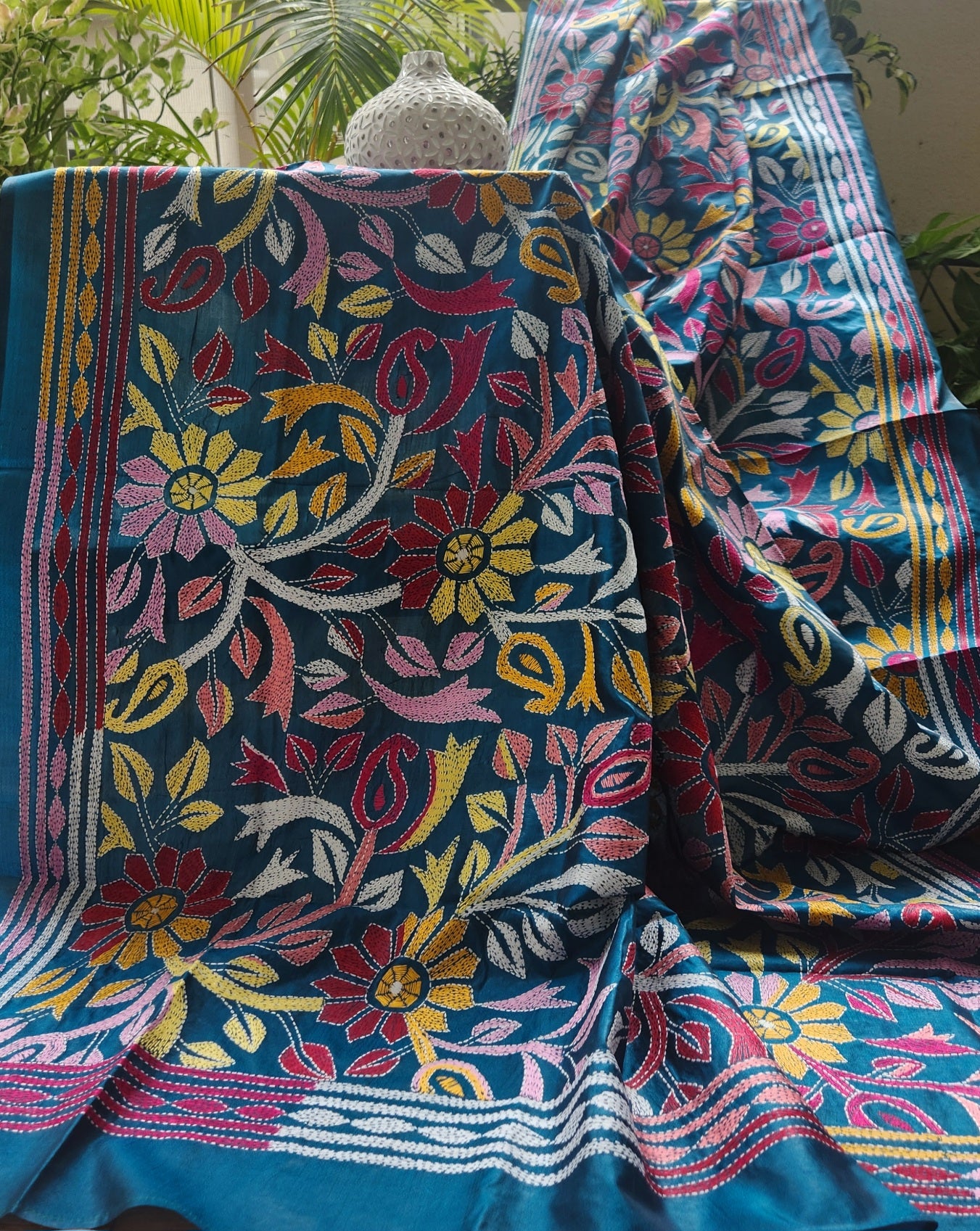 KANTHA DUPATTA - SPRING