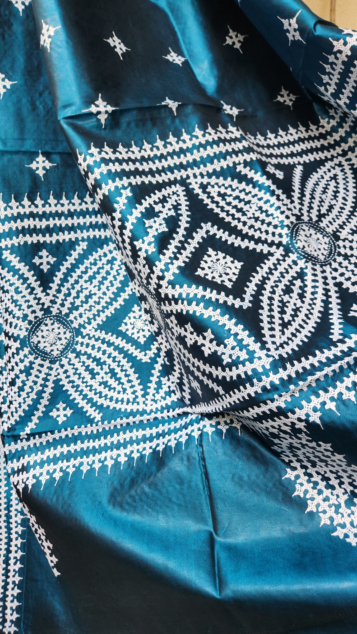 KUTCHWORK SILK DUPATTA