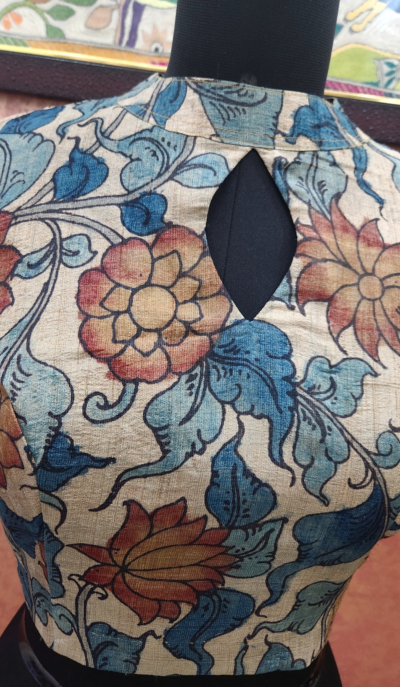 KALAMKARI FABRIC BLOUSE
