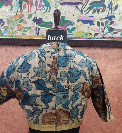 KALAMKARI FABRIC BLOUSE
