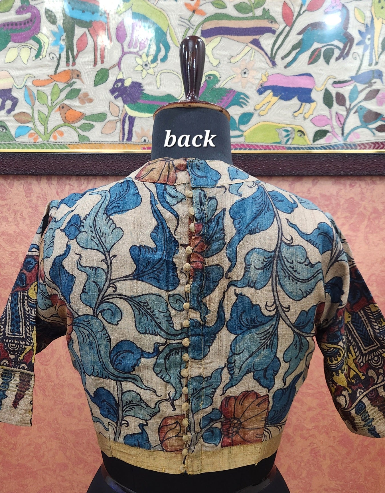 KALAMKARI FABRIC BLOUSE